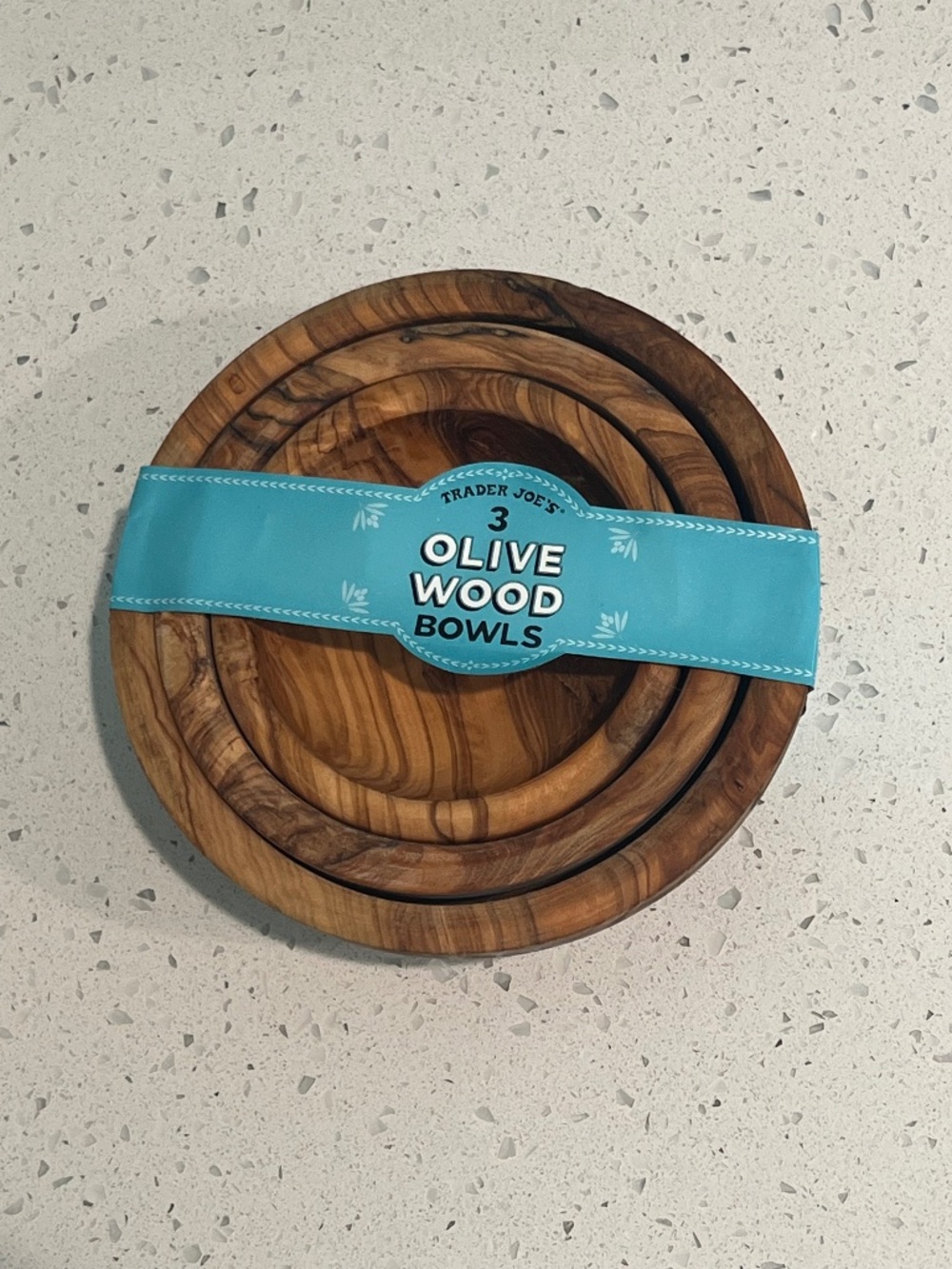 Olive Wood Nesting Bowls